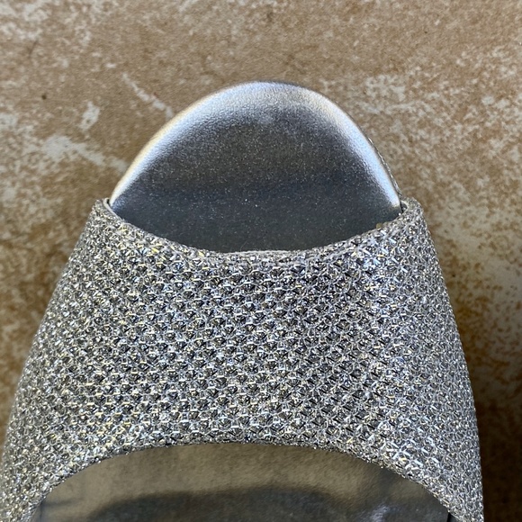 Call It Spring Women's Silver Slingback Heels - Picture 4 of 11